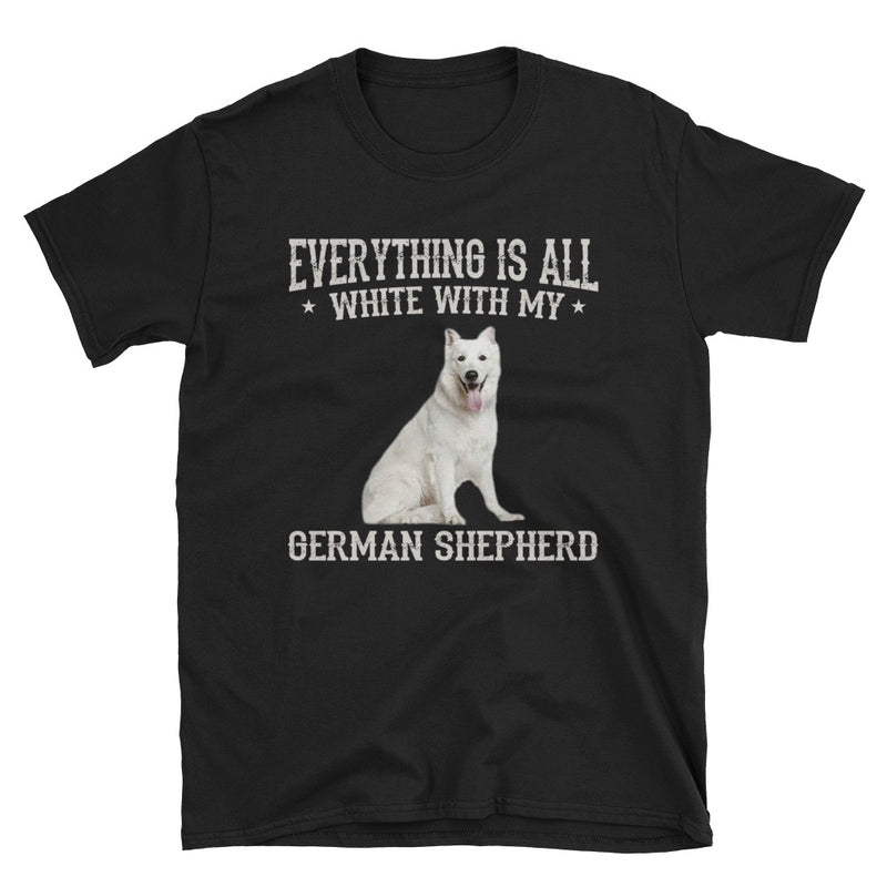 German Shepherd Art Short-Sleeve Unisex T-Shirt