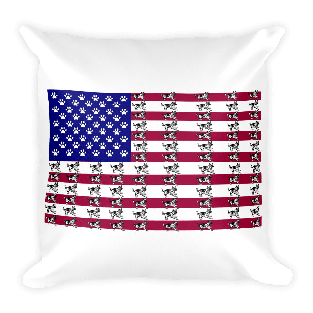 Flag Square Pillow