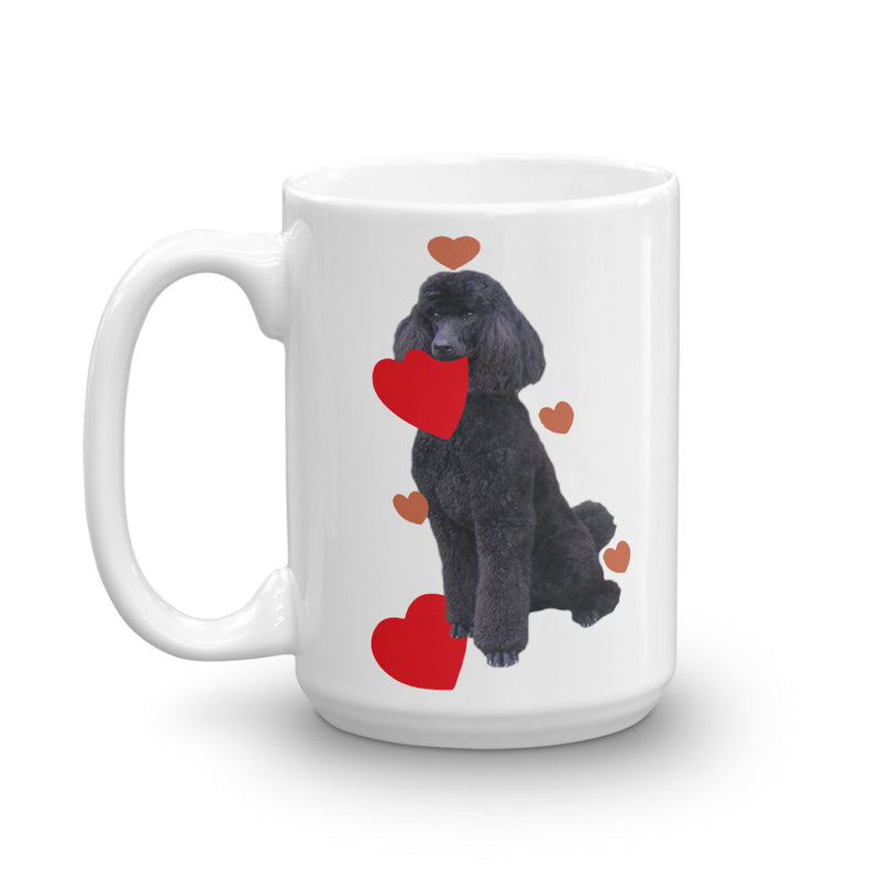Heart Poodle Mug