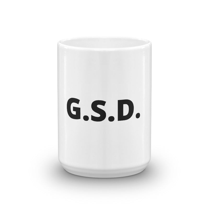 G.S.D. Mug