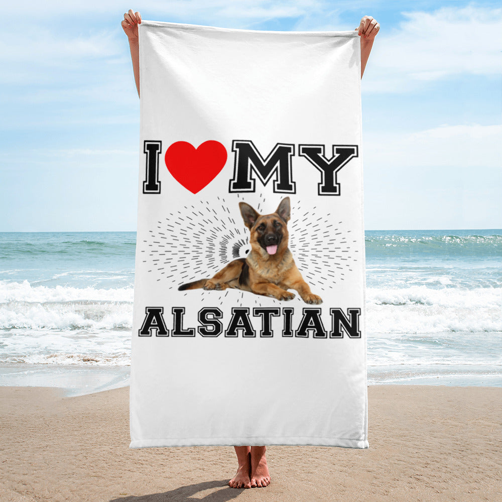 Alsatian Towel
