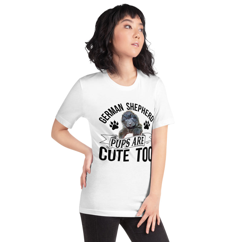 cute pup Unisex t-shirt